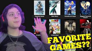 RANKING MY FAVORITE GAMES OF ALL TIME