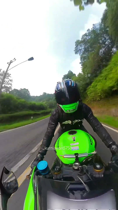 Riding ke bukit rindu lembang-subang . #zx6r  #sunmori #lembang
