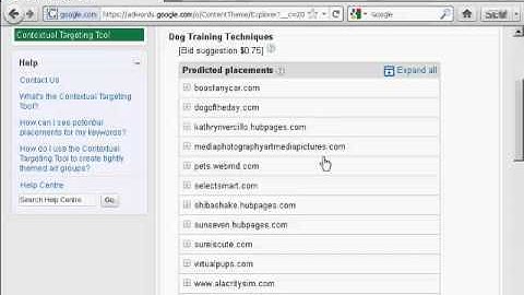 How to Use Googles Contextual Targeting Tool