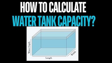 How to calculate water tank capacity in liters? |Step-by-Step Calculate Volume of a Rectangular Tank