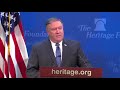 Secretary Pompeo Delivers a Speech on a New Iran Strategy