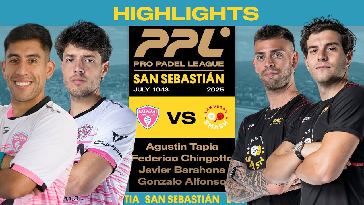 HIGHLIGHTS: Agustín Tapia - Federico Chingotto vs Javier Barahona - Gonzalo Alfonso