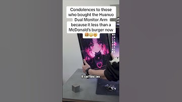 Upgrade your setup with dual monitor arms #video #life #viral