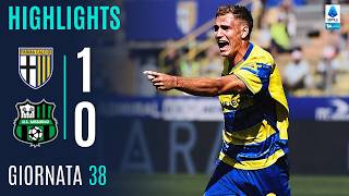Pellegrino Chiude In Bellezza | PARMA-SASSUOLO 1-0 | HIGHLIGHTS | SERIE A ENILIVE 2025/26