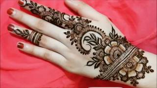 Simple Arabic Henna Mehndi Designs for Bride and Friends screenshot 3