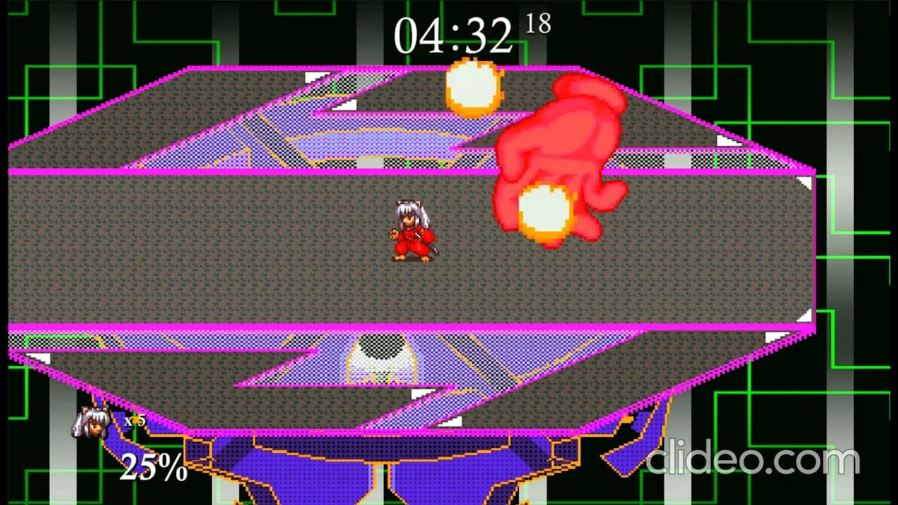 Super Smash Flash - Classic Mode (Very Hard) - Inuyasha (No Lives Lost)