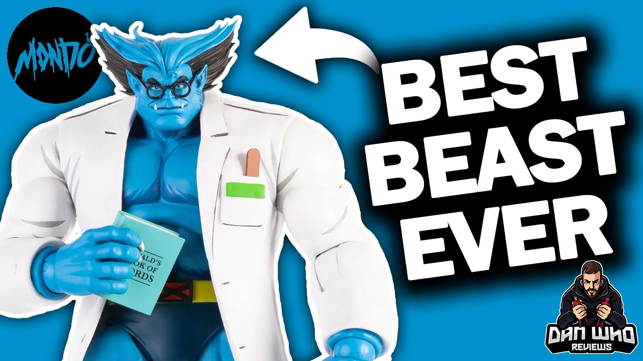 BEST BEAST EVER! Mondo X-Men 97 Beast 1/6 Scale Review - YouTube