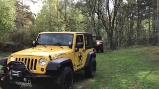 Deltagare Kungälvs Jeepklubb 20190504