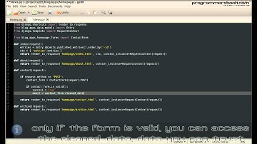 Forms - Full Web Framework Python Django Tutorial XV Blog - Windows/Linux/Ubuntu