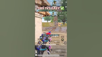 DBS 1V3 EASY CLUTCH ✅@ShadPlayzZzYT #shorts #bgmi