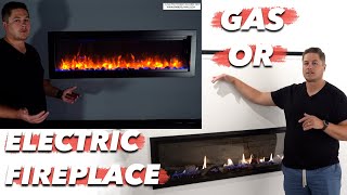 Différence entre un foyer électrique et un foyer à gaz