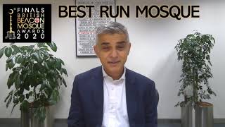 Sadiq Khan Special Message at Beacon Mosque Awards 2020