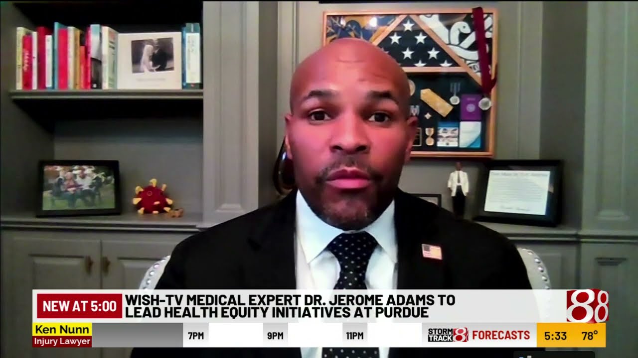 Dr. Jerome Adams to lead Health Equity Initiatives at Purdue