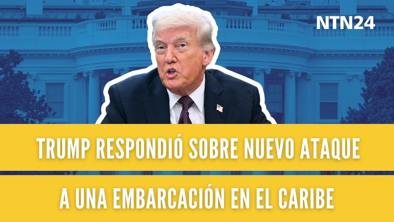 Trump confirma que EE.UU. hundió segunda narcolancha de Venezuela