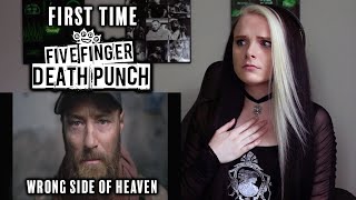 FIRST TIME listening to Five Finger Death Punch "Wrong Side of Heaven" Emotional REACTION