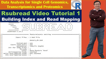 Rsubread Video Tutorial 1: Building Index and Read Mapping