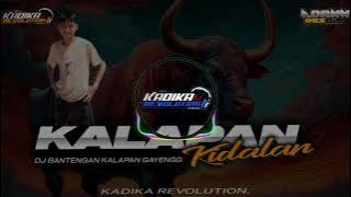 DJ BANTENGAN || KALAPAN X KIDALAN || SUPORT BY ADRNN || REMIXER BY KADIKA REVOLUTION