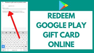 How To Redeem Google Play Gift Card (2022)