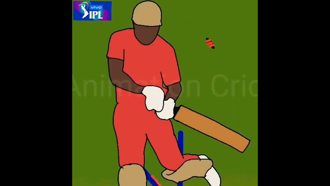 cricket animation bowler vs batsman kagiso rabada