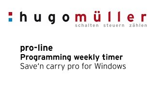 Save 'n Carry for Windows programming example weekly timer screenshot 2