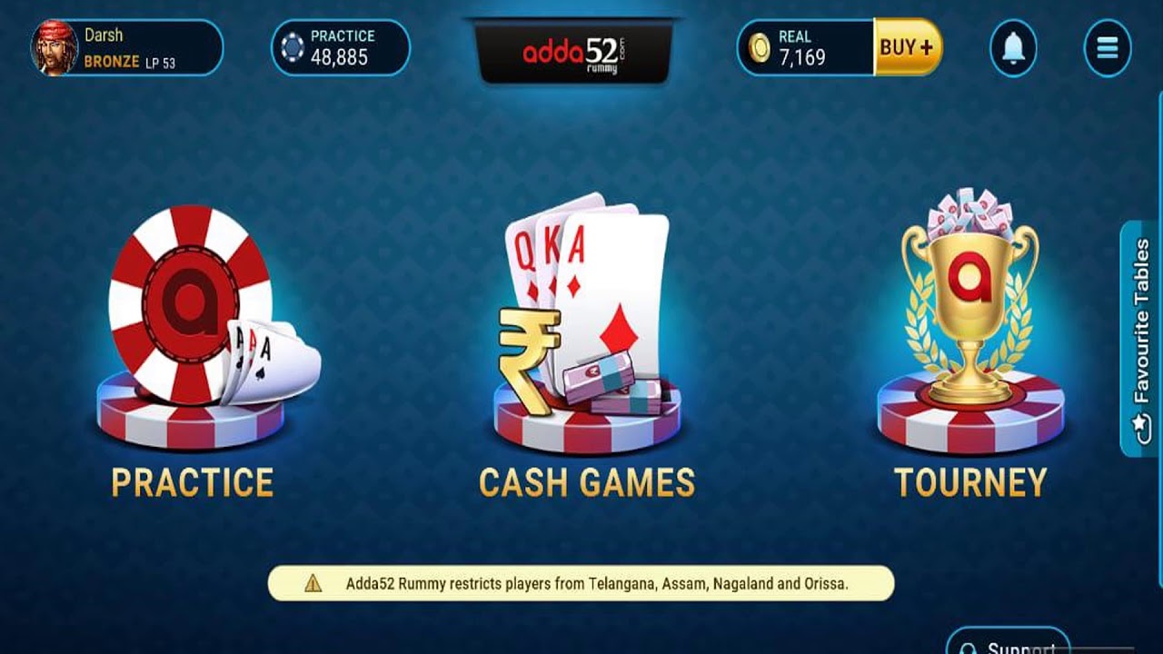 Play Splendid Rummy Online at Adda52 Rummy new version