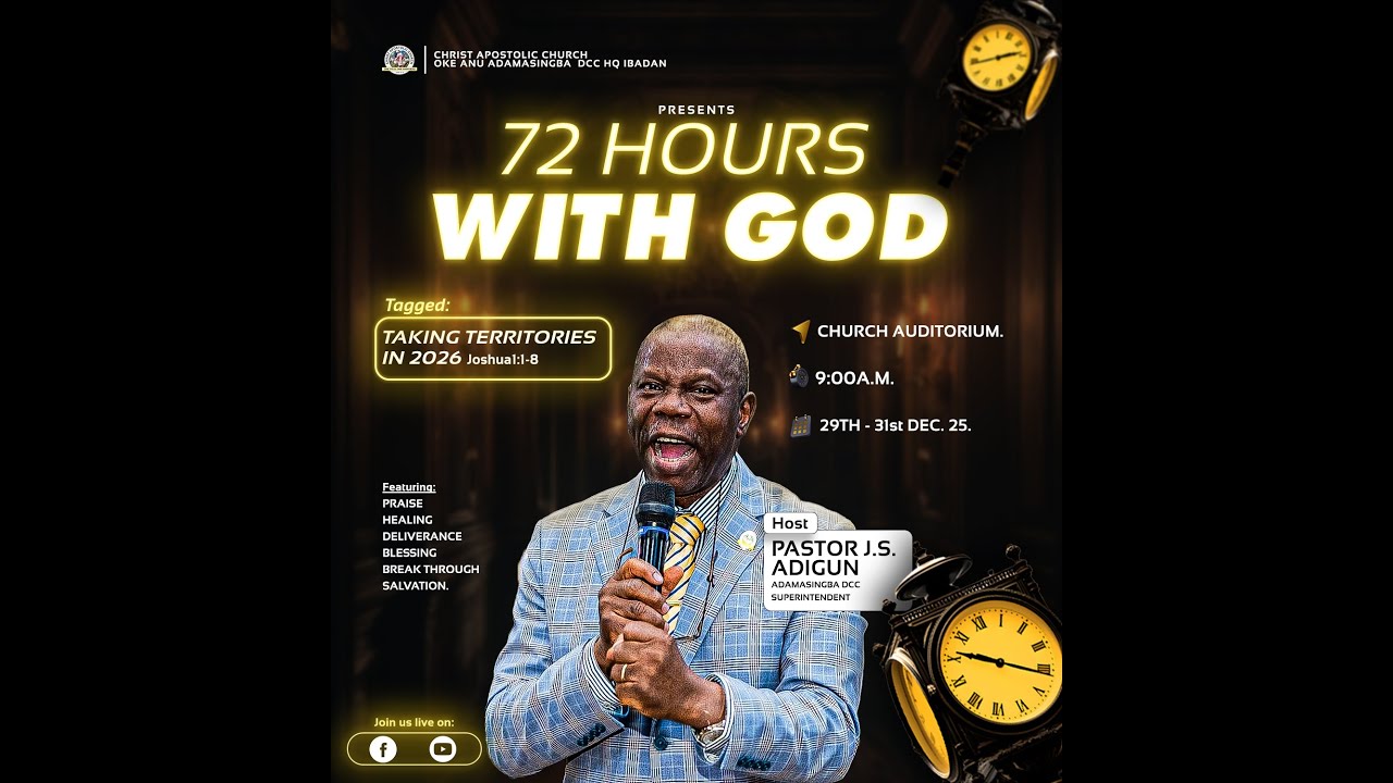 🔴 DAY 2 – 72 HOURS WITH GOD (ONGOING)