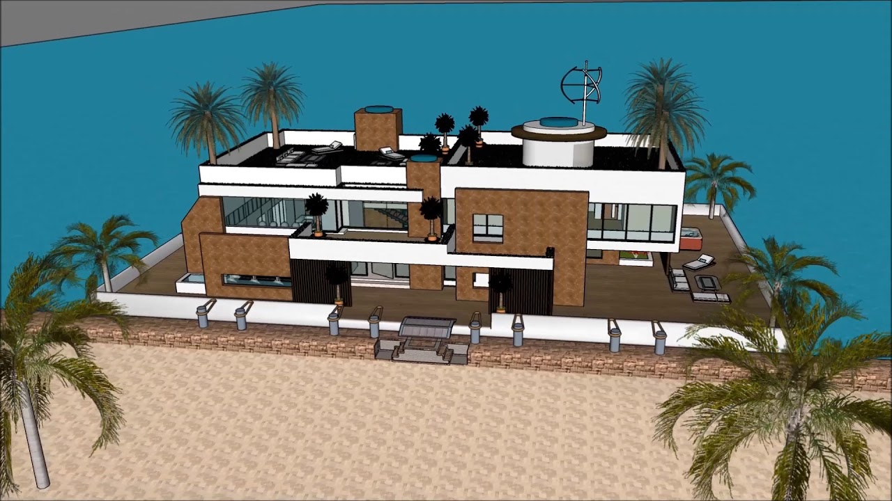 Stunning Multi level floating house construction project in Portland