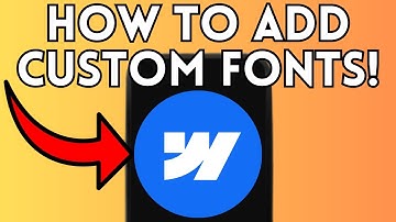 How To Add Custom Fonts In Webflow (Full Guide) 2025!