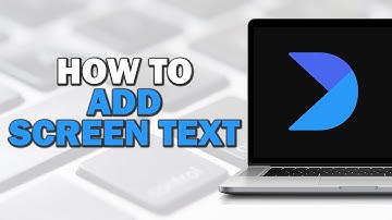 How To Add Screen Text On Dacast (Quick and Easy)