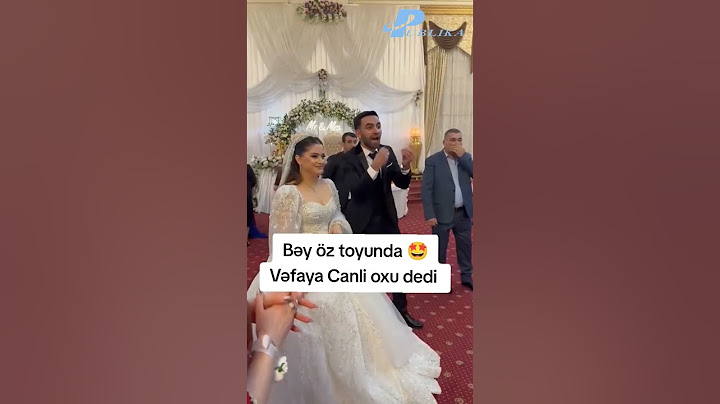 BƏY TOYDA VƏFA ŞƏRİFOVAYA QIŞQIRDI - MÜĞƏNNİ GÖRÜN NƏ ETDİ