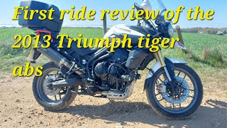 First ride review of the 2013 Triumph tiger 800