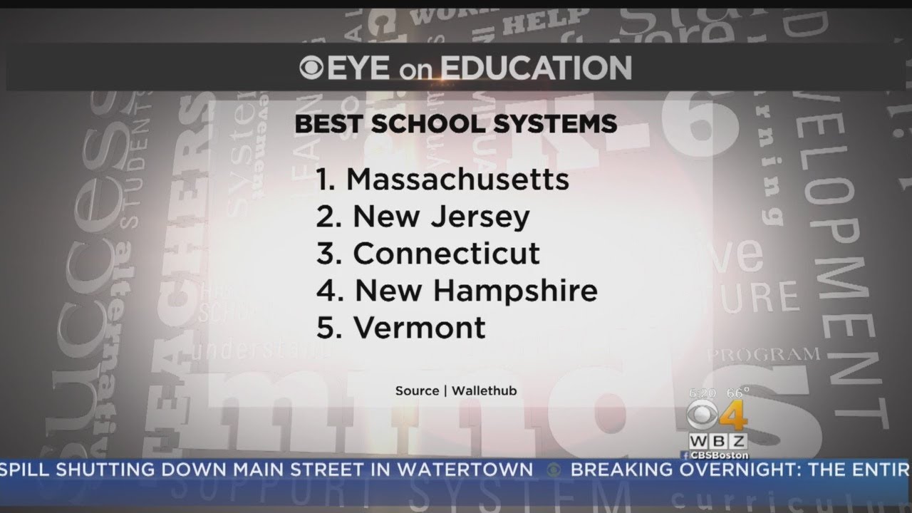 Report Says Massachusetts Has The Best School Systems In The Country