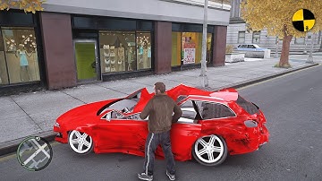 GTA 4 Crash Testing Real Car Mods Ep.5
