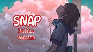 SNAP (ITALIAN VERSION) ~ Rosa Linn Alpha NIGHTCORE SPEED UP Resimi