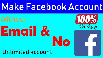 [100% Legal] Create Facebook account without email id or phone number using 10 minute mail