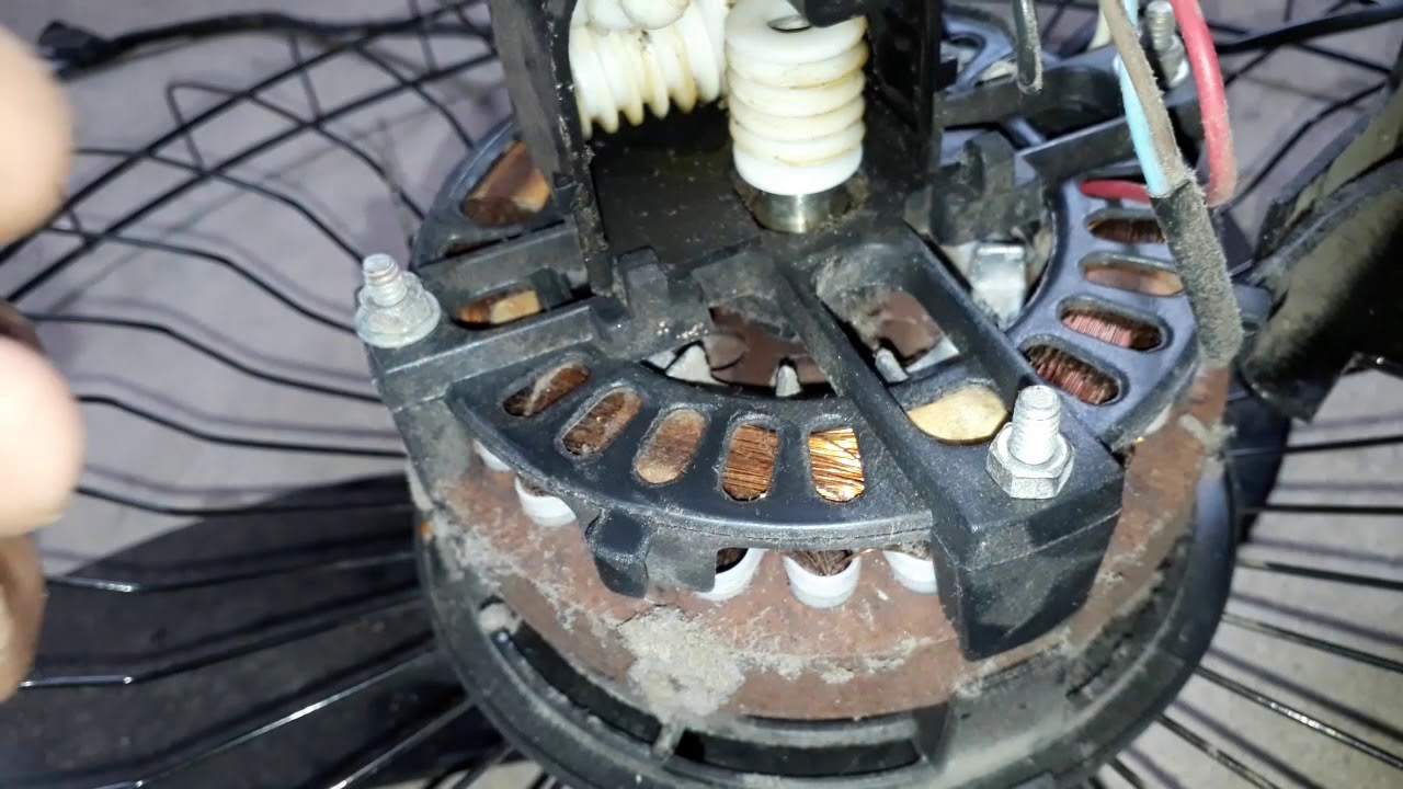 Ventilador fraco, agarrando ou cheiro de queimado - YouTube