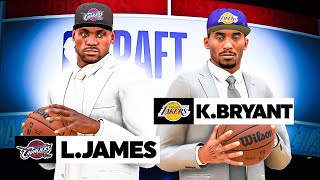 I Put LeBron And Kobe In The Same Draft And This Happened