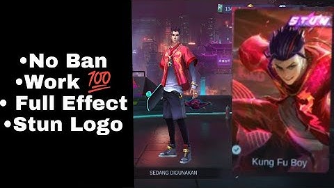 Script Skin Chou S.T.U.N. | Full Effect | No Ban 💯 | Full Background - MLBB