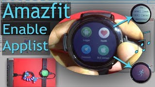 Amazfit - how to enable applist on english version using adb