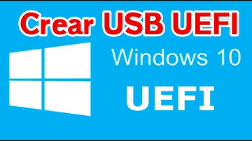 Crear USB UEFI booteable | USB windows UEFI