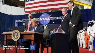 Trump announces U.S. Space Academy, says U.S. cant be second in space - The Hill | NEWSNATION