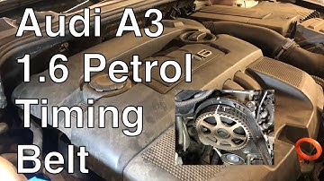 Audi A3 1.6 Petrol timing belt change.
