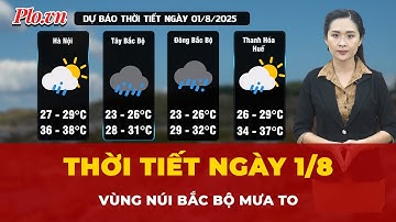 Thời tiết ngày 1/8: Vùng núi Bắc Bộ mưa rất to, tập trung vào chiều và đêm | Tin nhanh