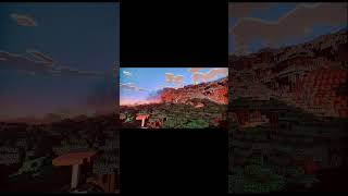 Minecraft is so beautiful #minecraft #beautiful #sunset #minecraftsunset #minecrafttrend