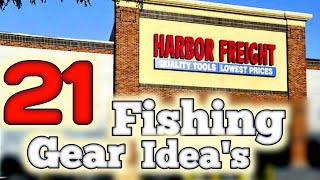 Harbor Freight has great fishing gear