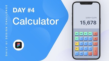 UI Design Challenge | Daily UI 004 | Calculator Design