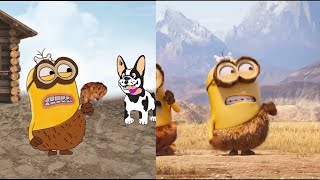 Minions The History of Family Funny Drawing -  Drawing Meme |