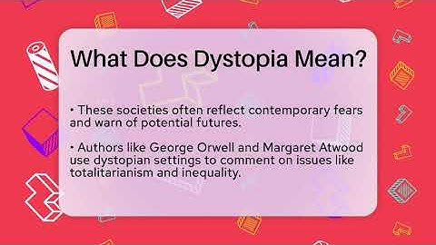 What Does Dystopia Mean? - The Prose Path