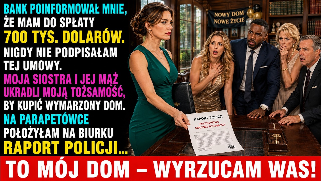 Siedziałam w biurze, gapiąc się w ekran, kiedy dotarło do mnie, co się stało. Ktoś użył moich danych. Moich zeznań podatkowych, wyciągów bankowych, dokumentów. „Nie zgłaszajcie tego do biur...