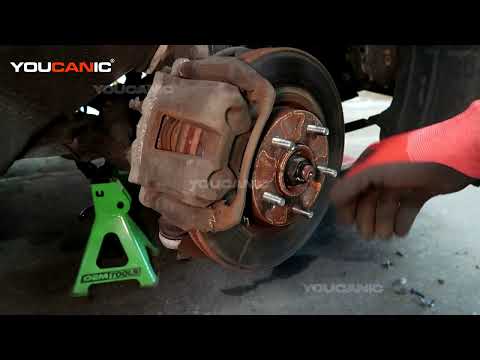 2011-2013 Hyundai Sonata Hybrid – Front Brake Pad And Rotor Replacement